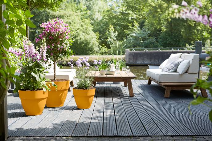 vibia campana rond 30cm honinggeel